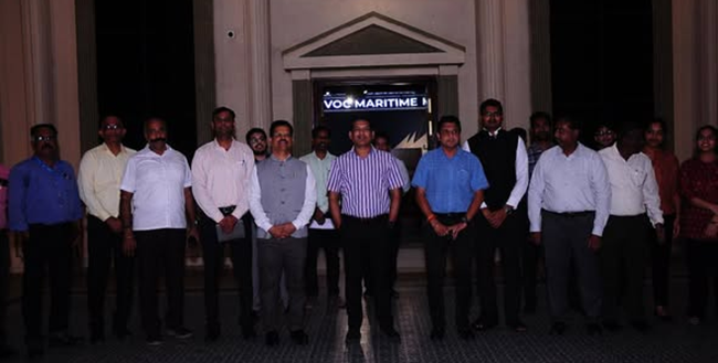 Chidambaranar Port Authority welcomes Renewable Energy Secretary